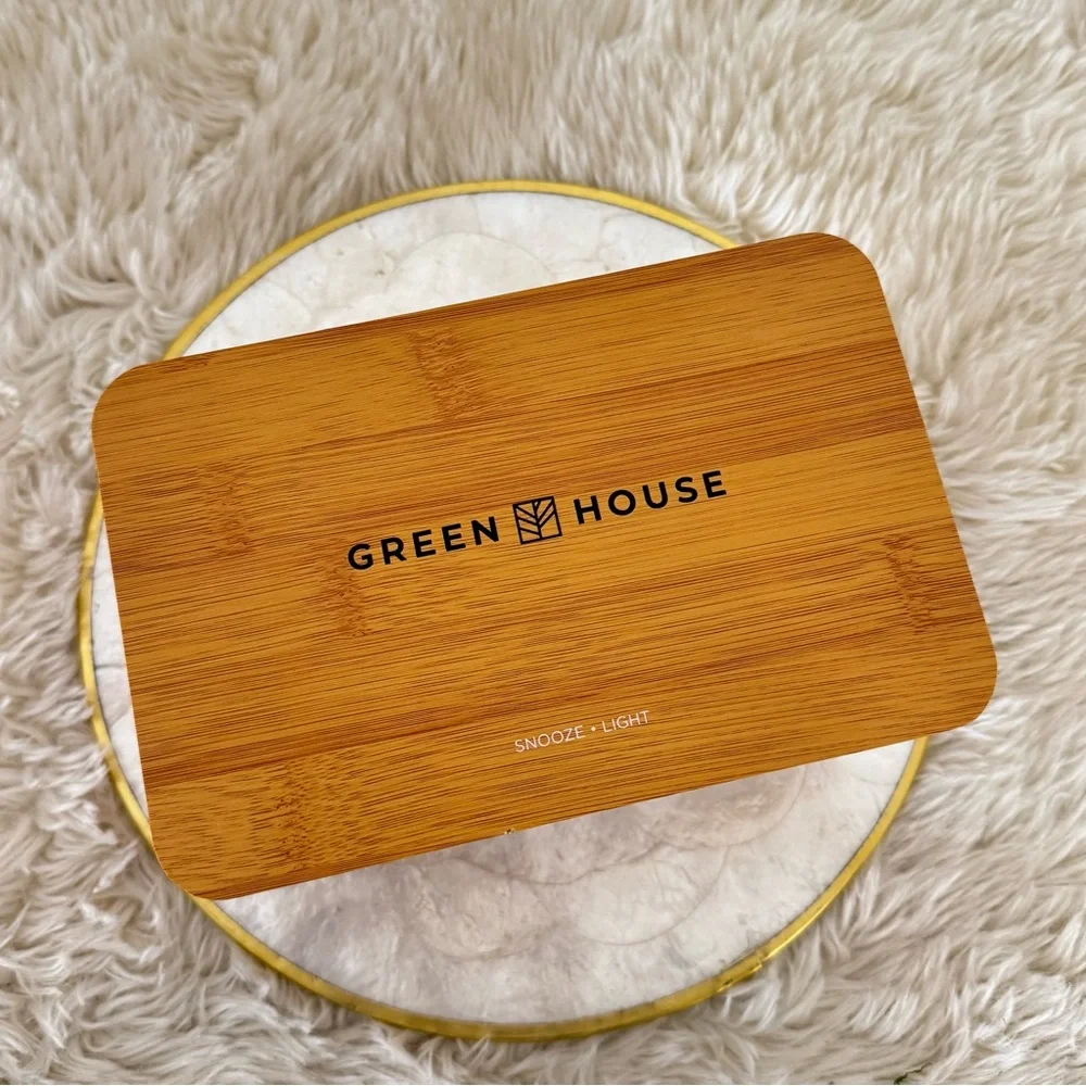 NEW Sunrise Simulator Salt Lamp Alarm Clock Wireless Phone Charger - Picture 6 of 14